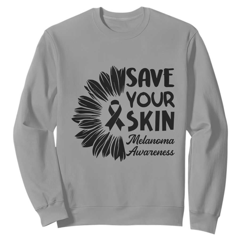 Skin Cancer Fighter Sweatshirt Save Your Skin