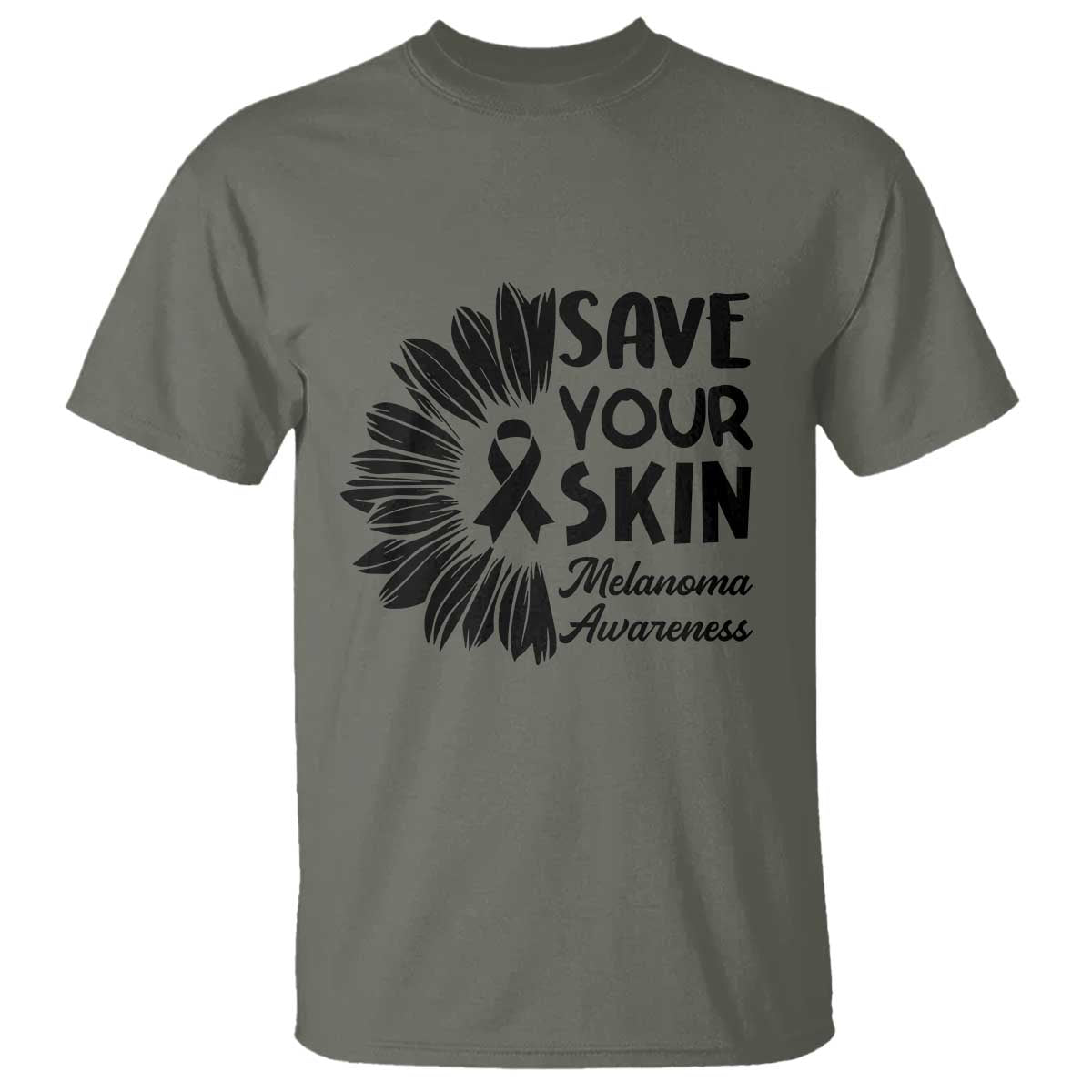Skin Cancer Fighter T Shirt Save Your Skin