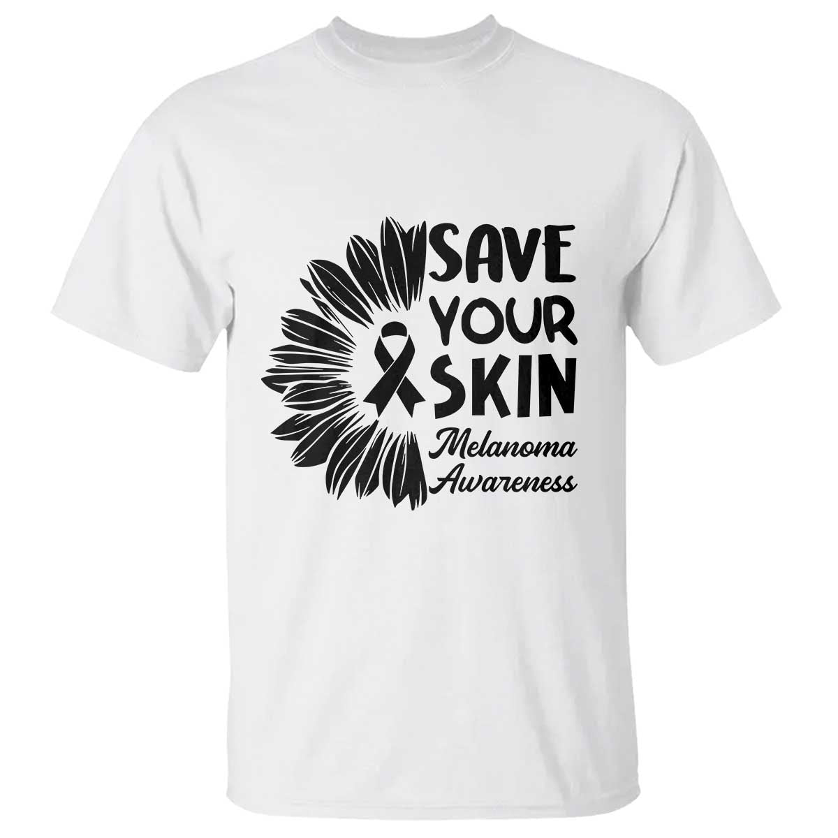 Skin Cancer Fighter T Shirt Save Your Skin