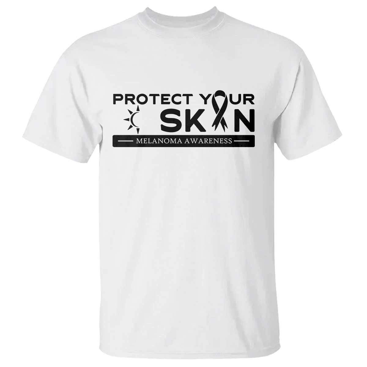 Melanoma Prevention Support T Shirt Protect Your Skin