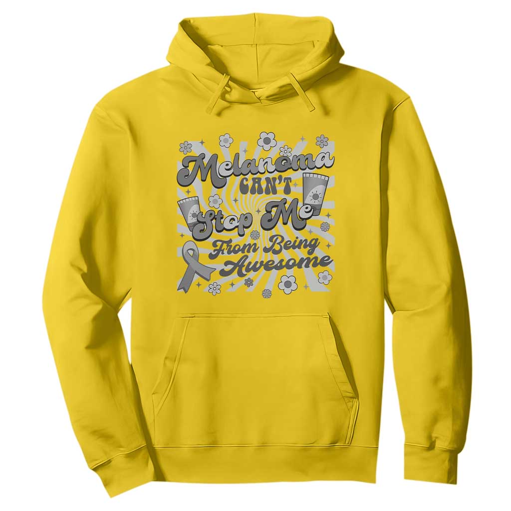 Melanoma Support Squad Hoodie Melanoma Can't Stop Me