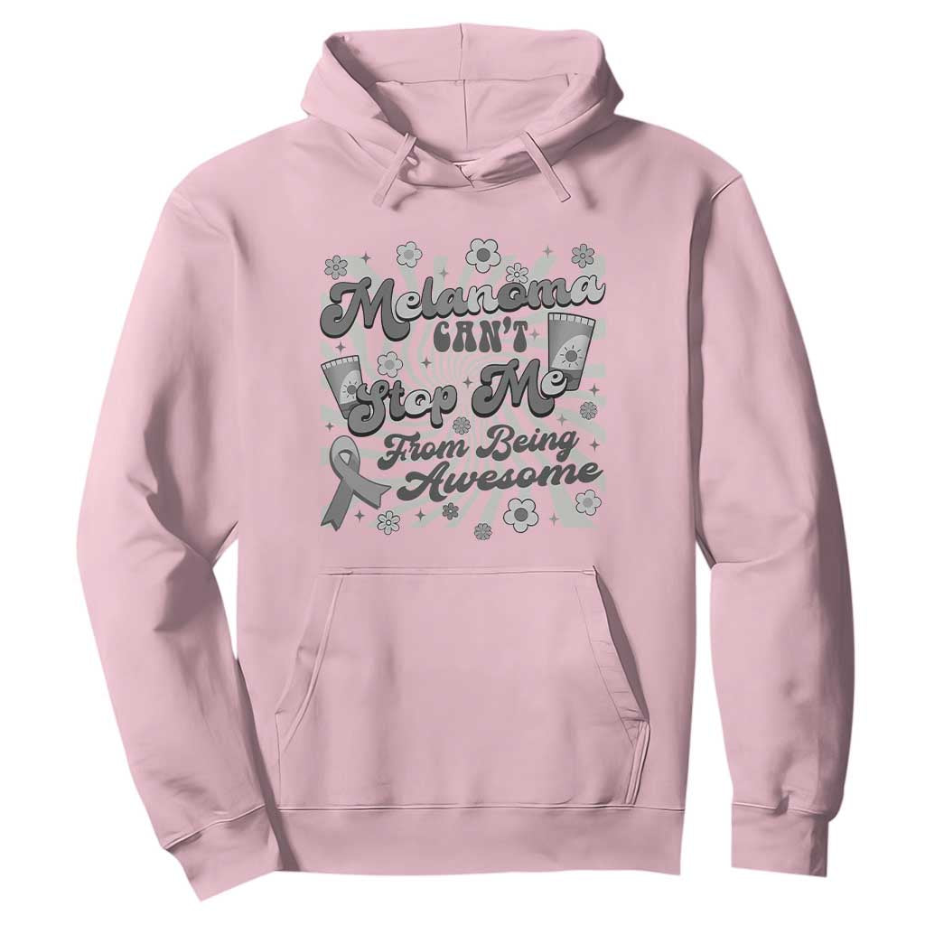 Melanoma Support Squad Hoodie Melanoma Can't Stop Me