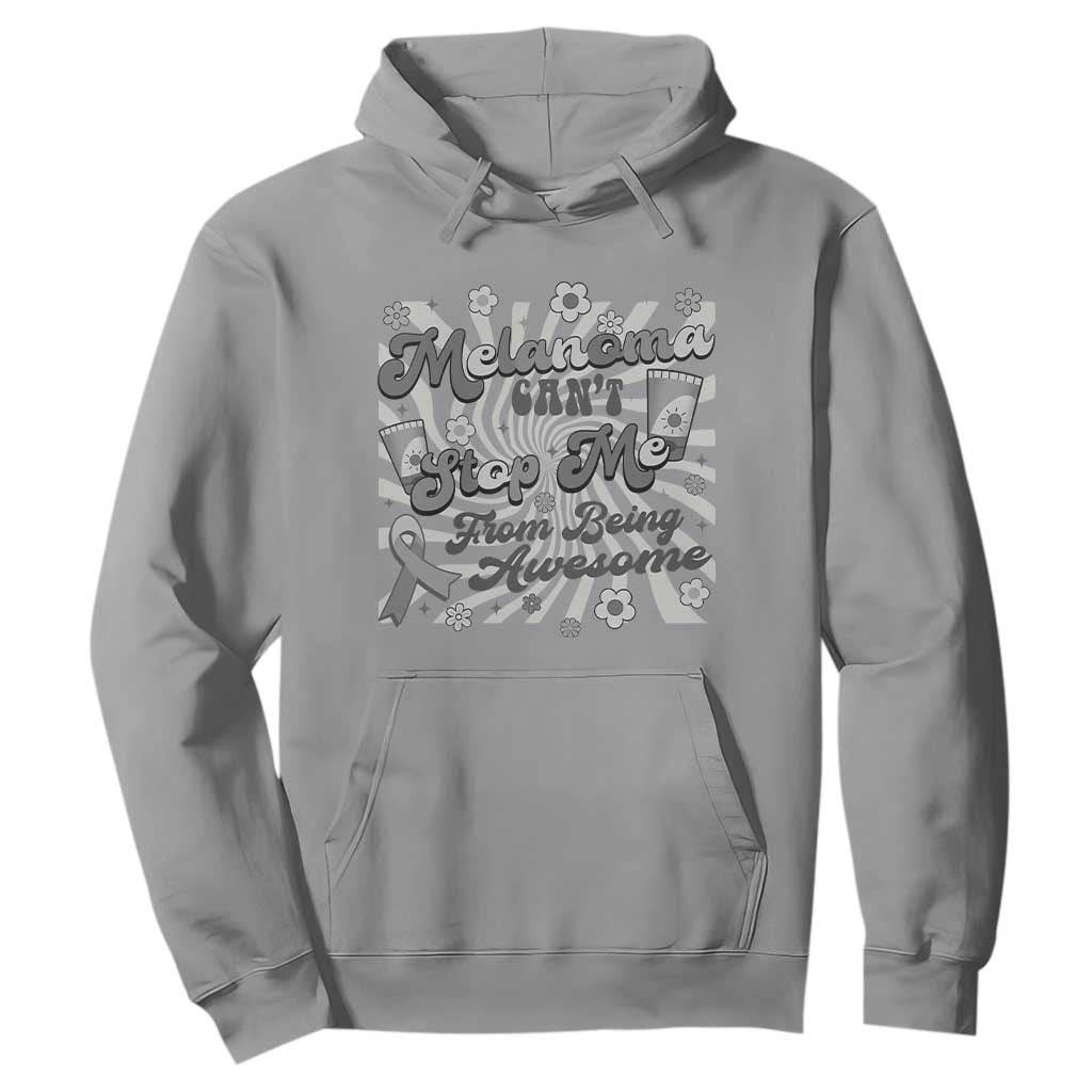 Melanoma Support Squad Hoodie Melanoma Can't Stop Me