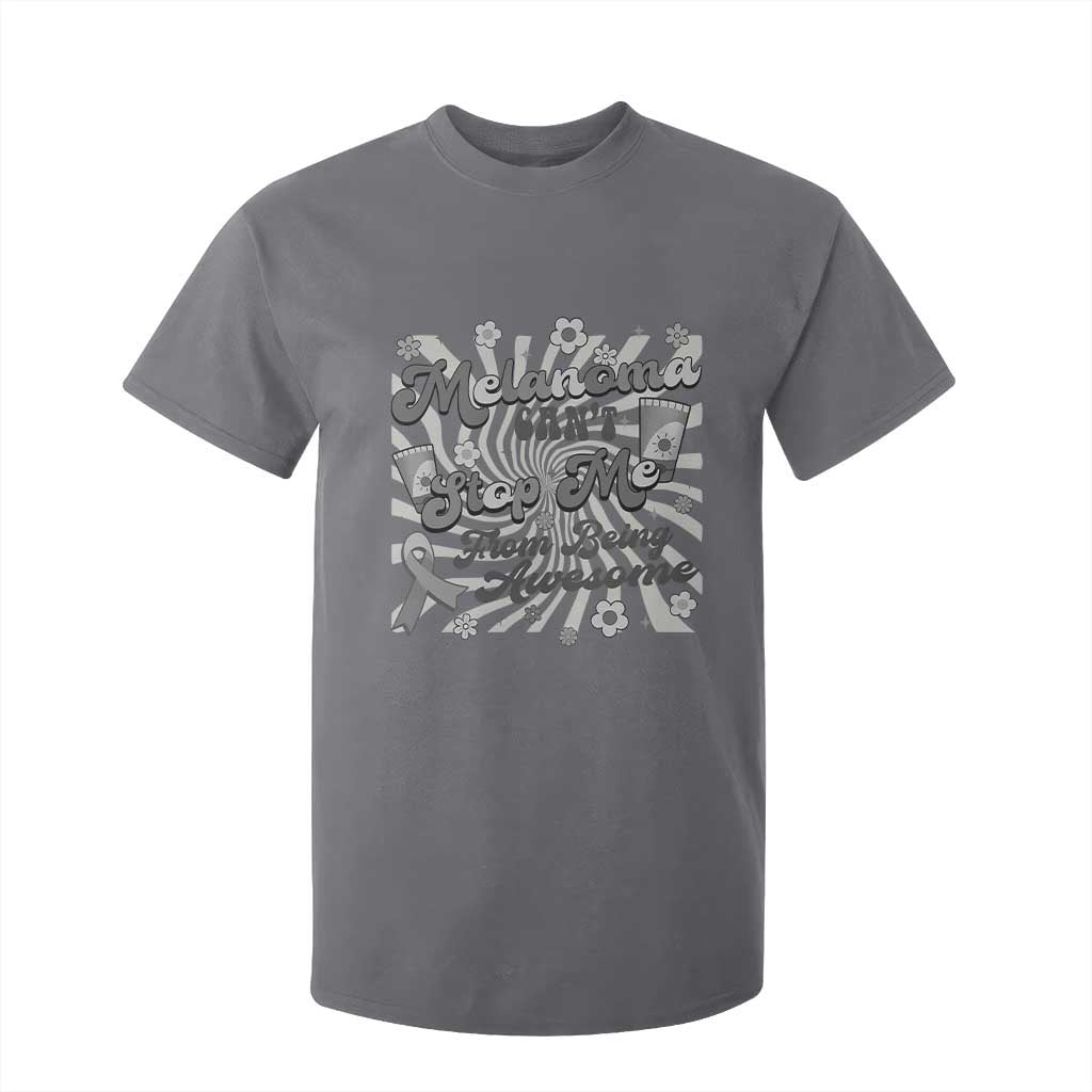Melanoma Support Squad T Shirt For Kid Melanoma Can't Stop Me