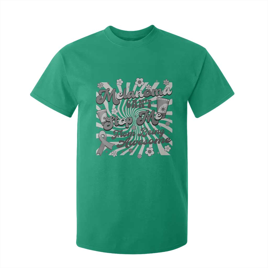 Melanoma Support Squad T Shirt For Kid Melanoma Can't Stop Me