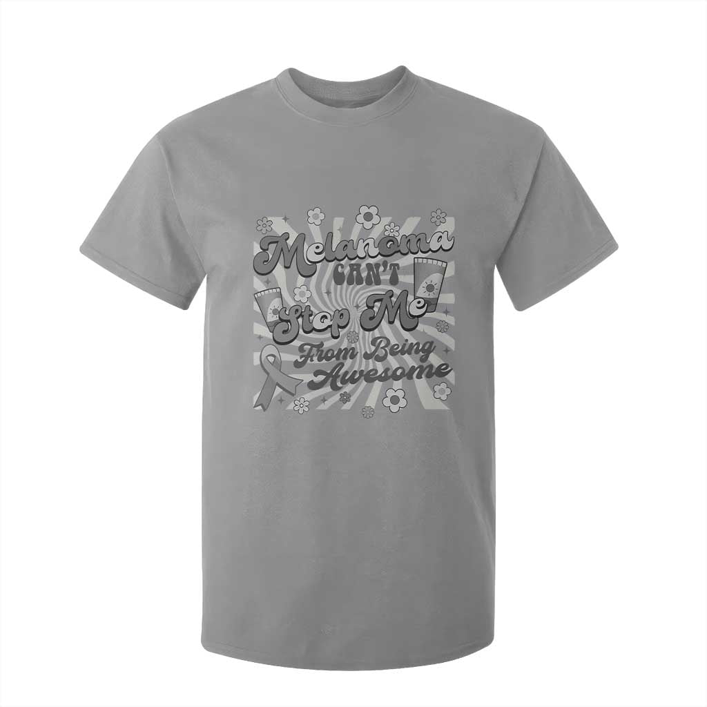 Melanoma Support Squad T Shirt For Kid Melanoma Can't Stop Me