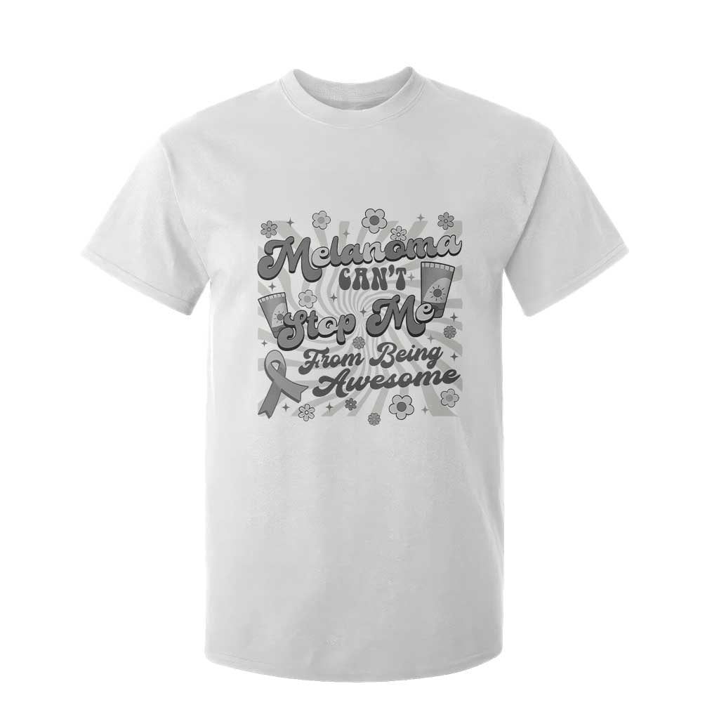Melanoma Support Squad T Shirt For Kid Melanoma Can't Stop Me