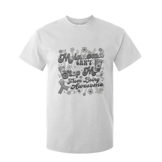 Melanoma Support Squad T Shirt For Kid Melanoma Can't Stop Me