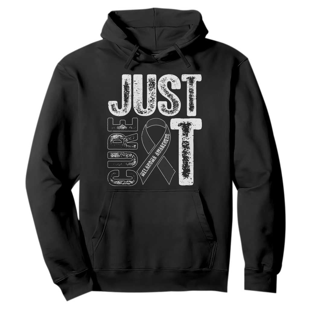 Skin Cancer Warrior Fighter Hoodie Just Cure It