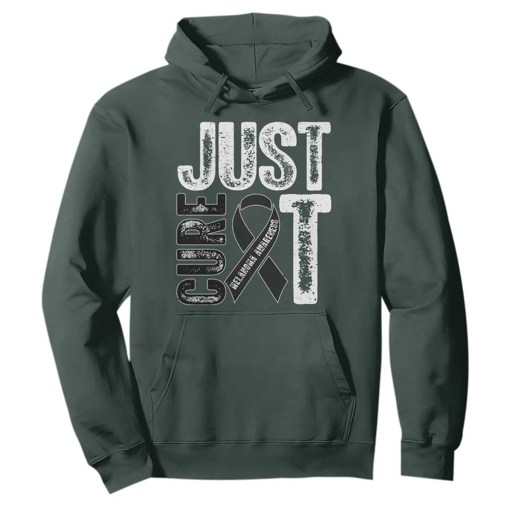 Skin Cancer Warrior Fighter Hoodie Just Cure It