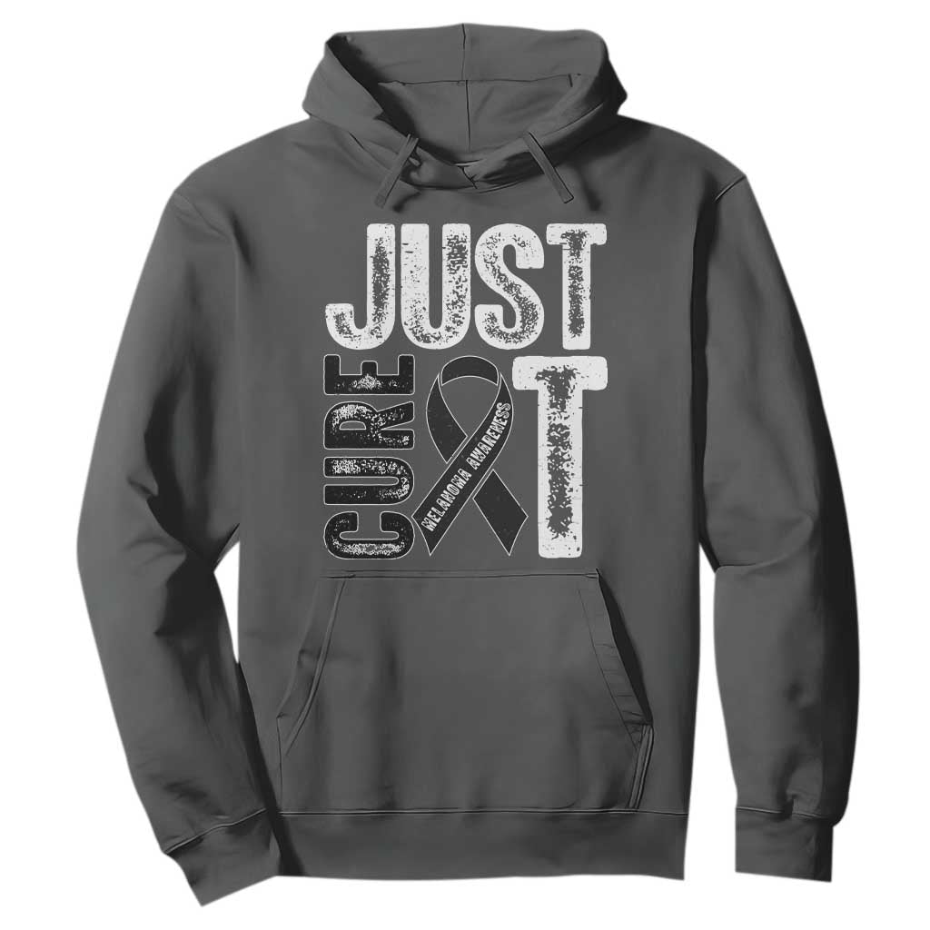 Skin Cancer Warrior Fighter Hoodie Just Cure It