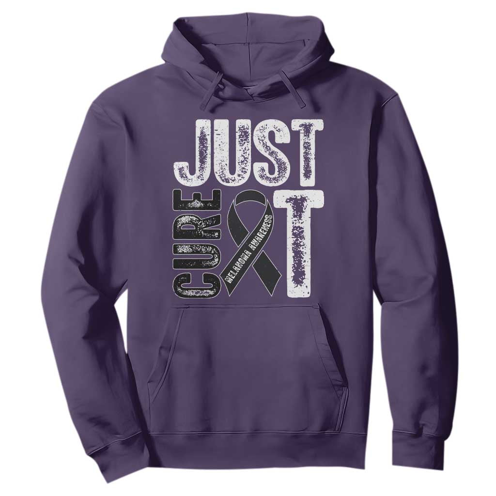 Skin Cancer Warrior Fighter Hoodie Just Cure It