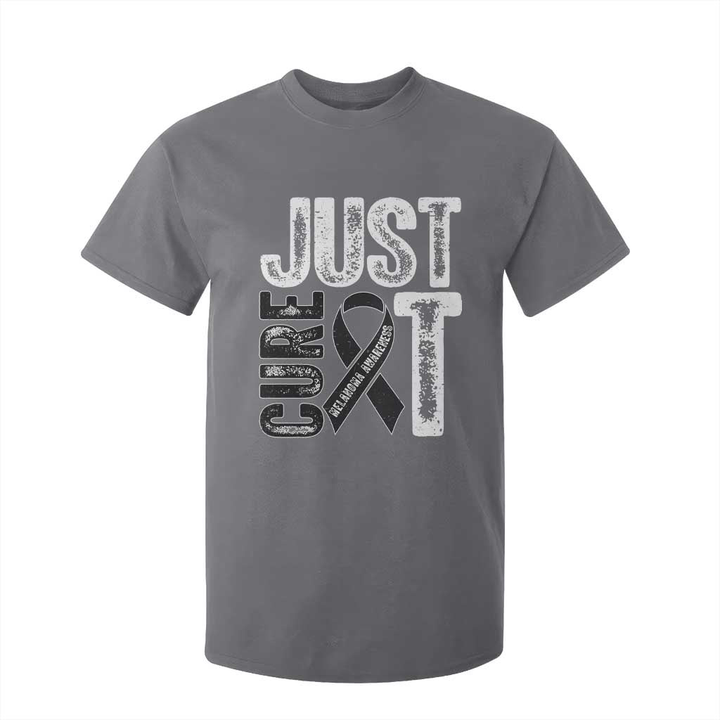 Skin Cancer Warrior Fighter T Shirt For Kid Just Cure It