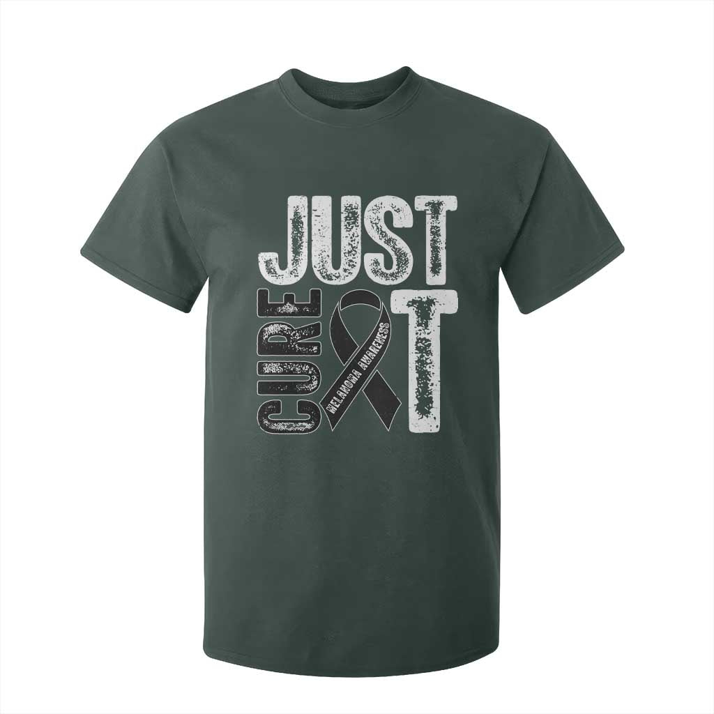Skin Cancer Warrior Fighter T Shirt For Kid Just Cure It