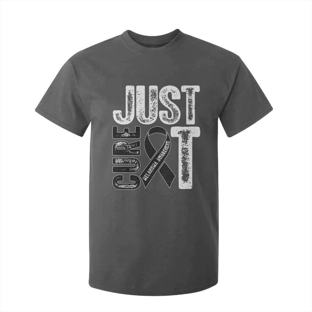 Skin Cancer Warrior Fighter T Shirt For Kid Just Cure It