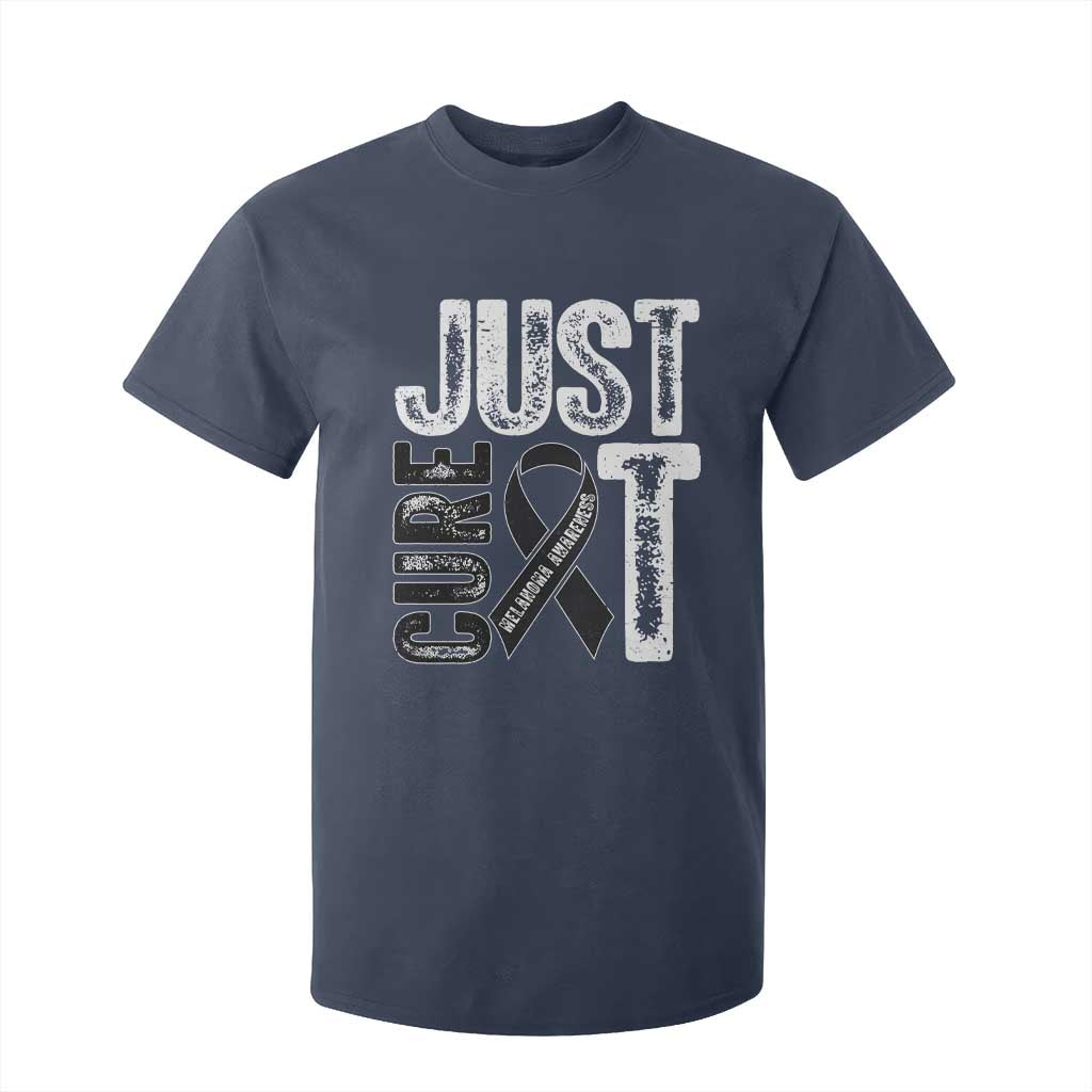 Skin Cancer Warrior Fighter T Shirt For Kid Just Cure It