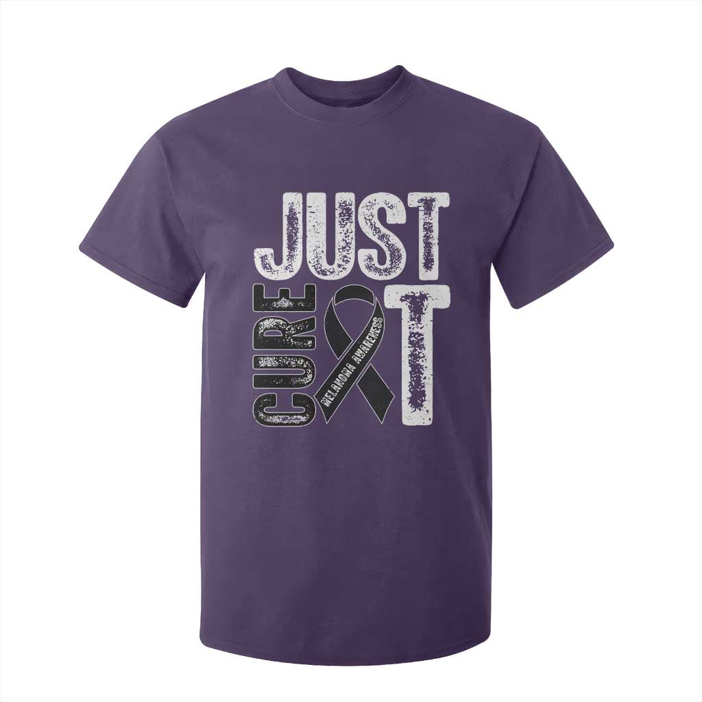 Skin Cancer Warrior Fighter T Shirt For Kid Just Cure It
