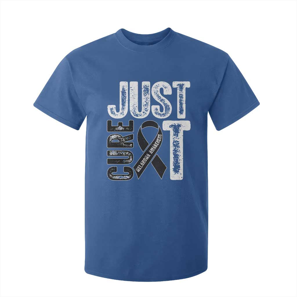 Skin Cancer Warrior Fighter T Shirt For Kid Just Cure It