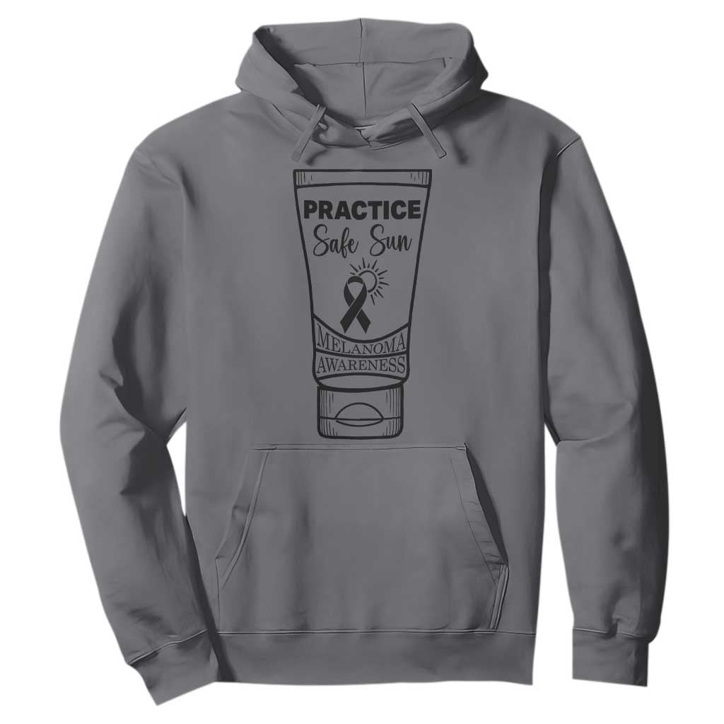 Skin Cancer Prevention Hoodie Practice Safe Sun Support Gift