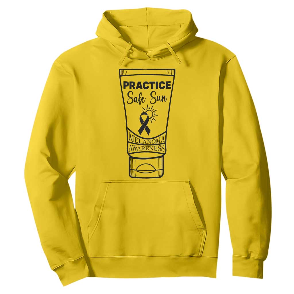 Skin Cancer Prevention Hoodie Practice Safe Sun Support Gift