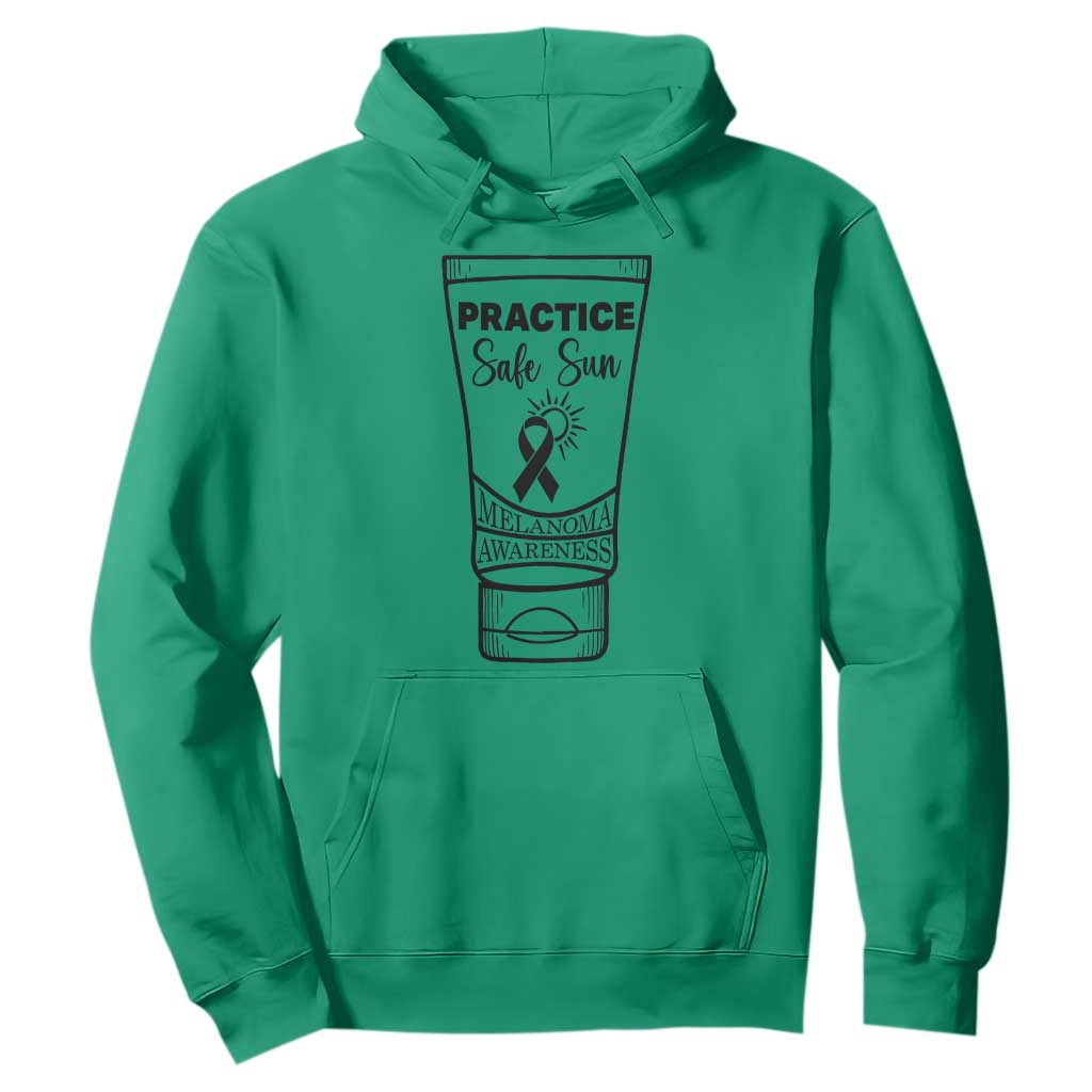 Skin Cancer Prevention Hoodie Practice Safe Sun Support Gift