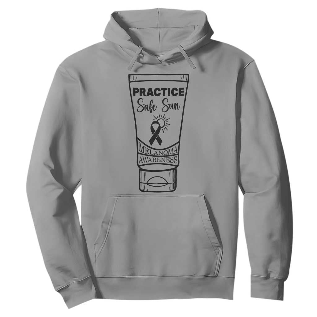 Skin Cancer Prevention Hoodie Practice Safe Sun Support Gift