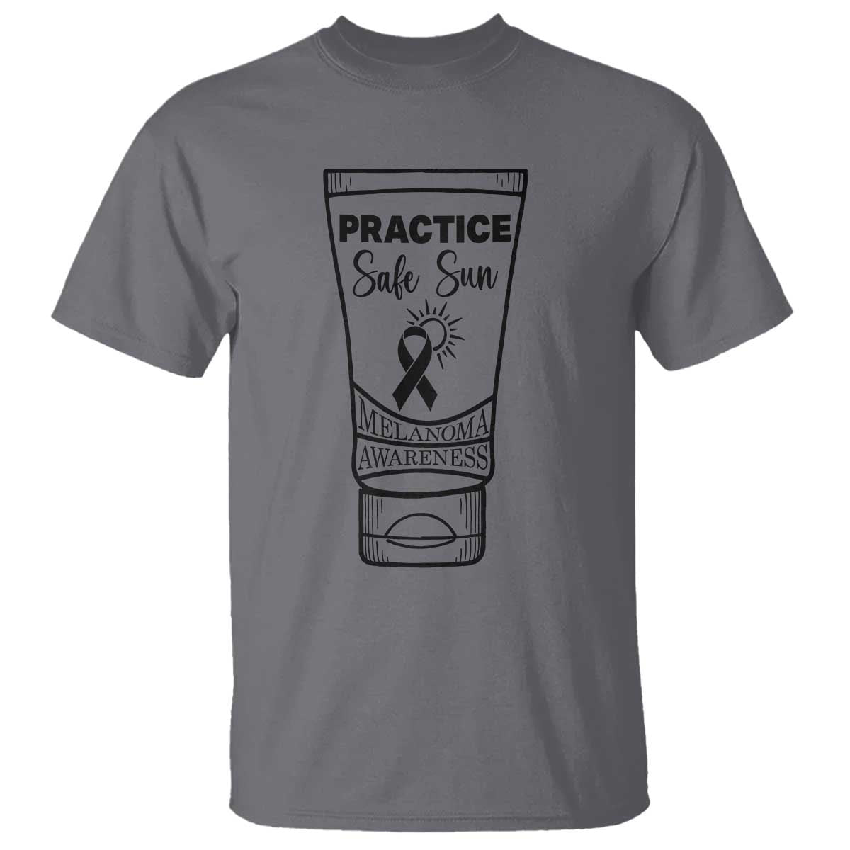 Skin Cancer Prevention T Shirt Practice Safe Sun Support Gift