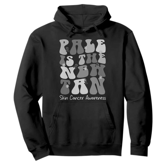 Skin Cancer Warrior Hoodie Pale Is The New Tan