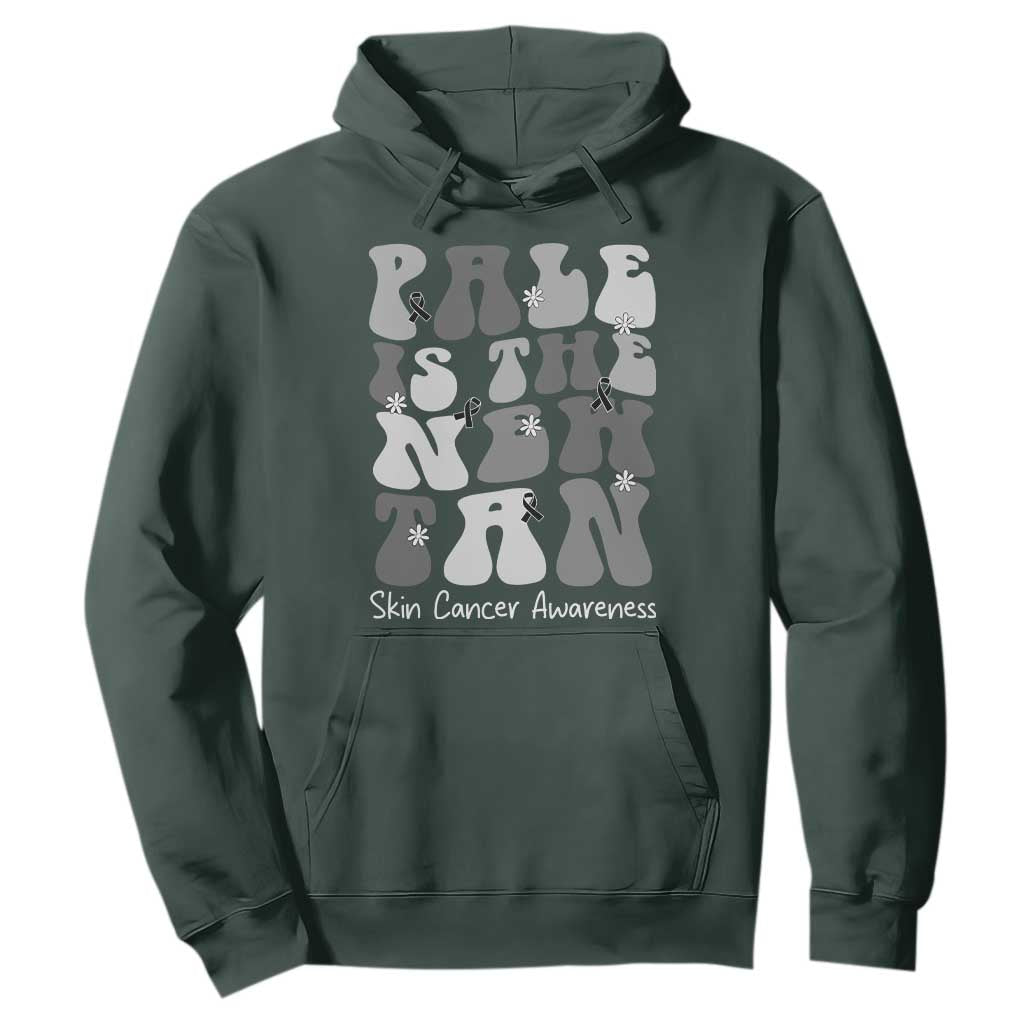 Skin Cancer Warrior Hoodie Pale Is The New Tan