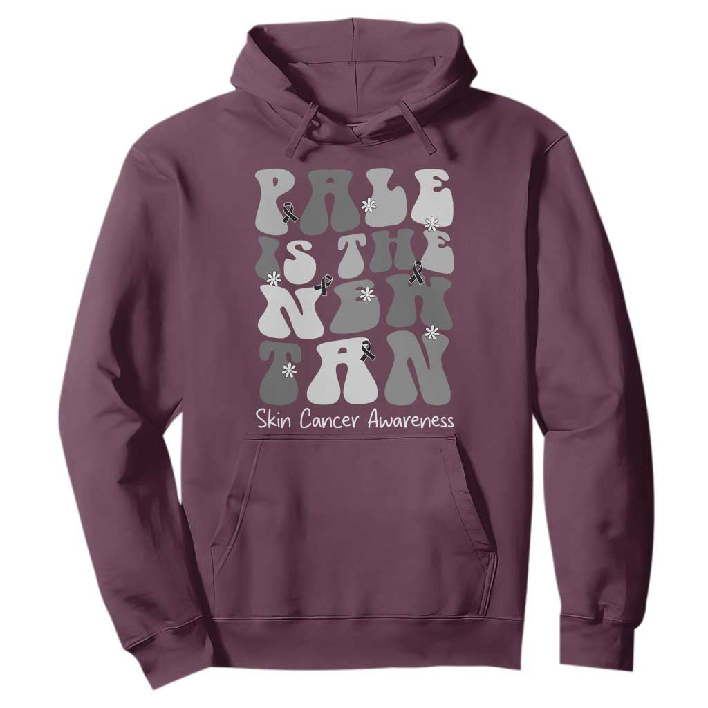 Skin Cancer Warrior Hoodie Pale Is The New Tan