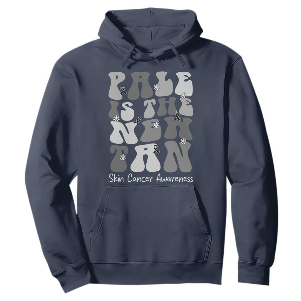 Skin Cancer Warrior Hoodie Pale Is The New Tan