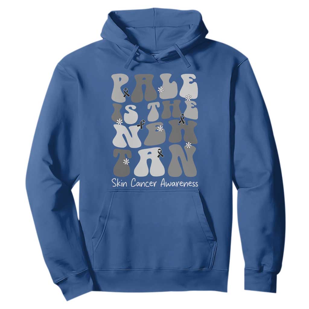 Skin Cancer Warrior Hoodie Pale Is The New Tan