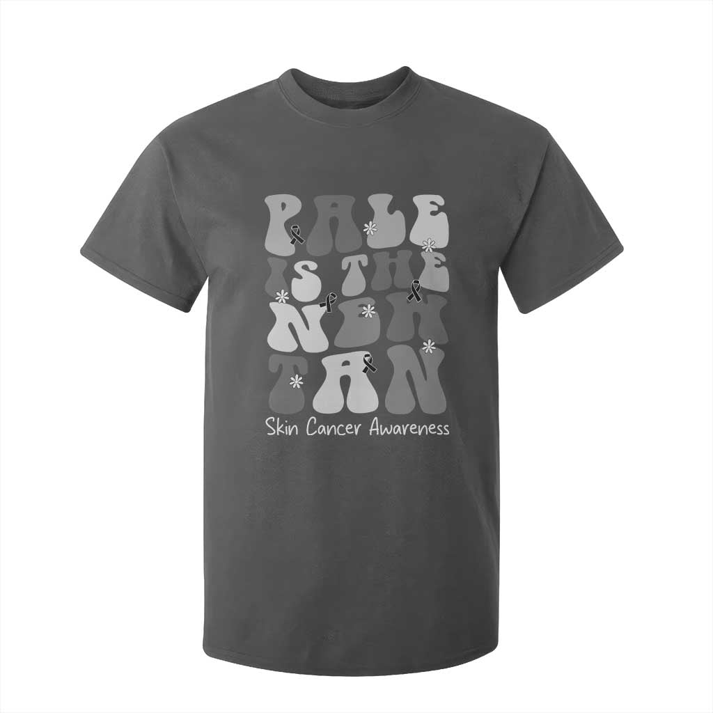 Skin Cancer Warrior T Shirt For Kid Pale Is The New Tan
