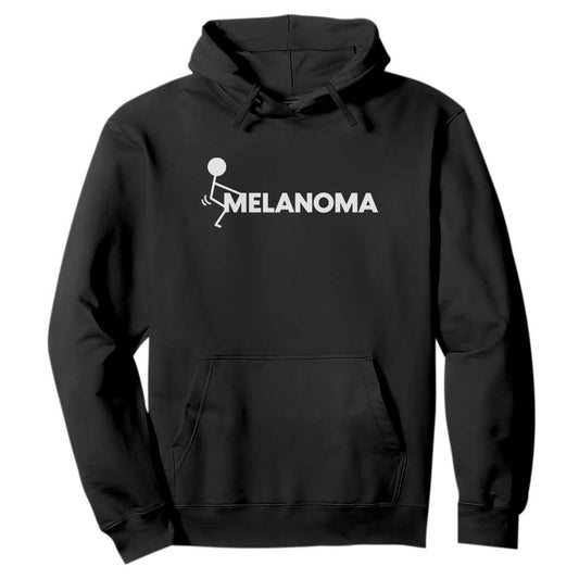 Fuck Melanoma Hoodie Funny Stick Figure Warrior