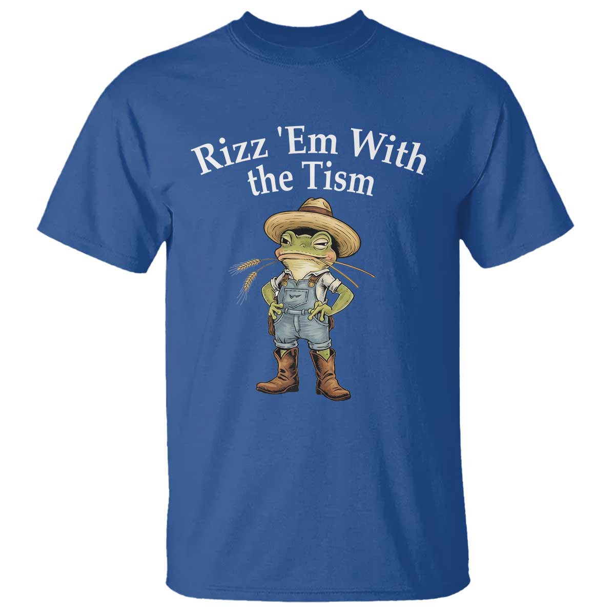 Autism Frog T Shirt Funny Rizz Em With The Tism