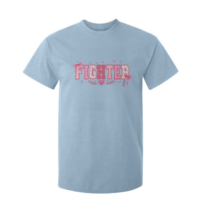 Breast Cancer Fighter Support T Shirt For Kid Pink Coquette Bow Ribbon Strength