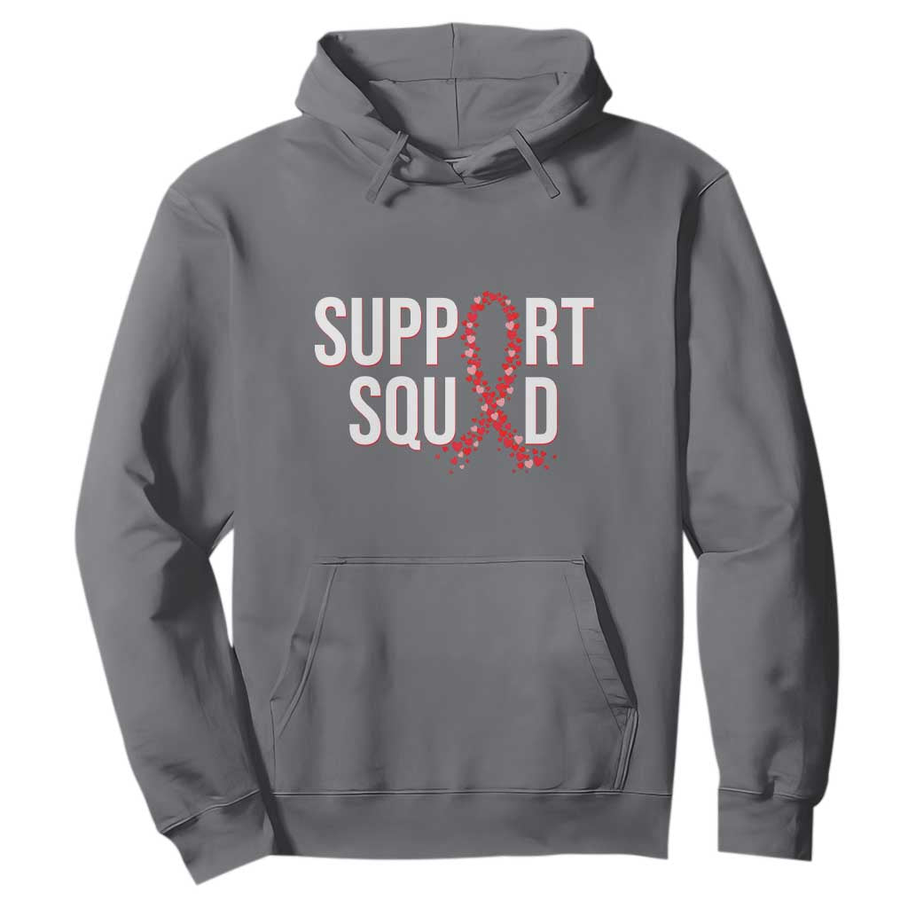 HIV AIDS Support Fighter Hoodie Support Squad Gift
