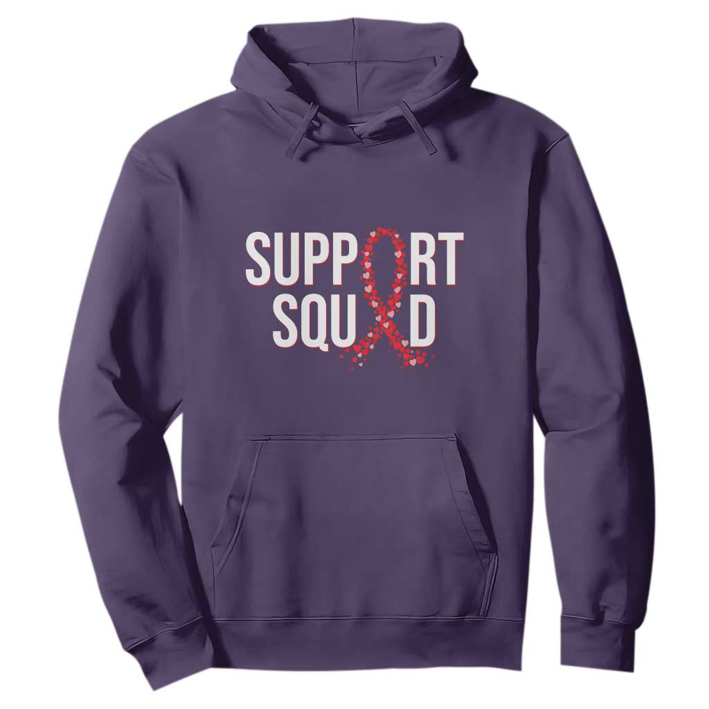 HIV AIDS Support Fighter Hoodie Support Squad Gift