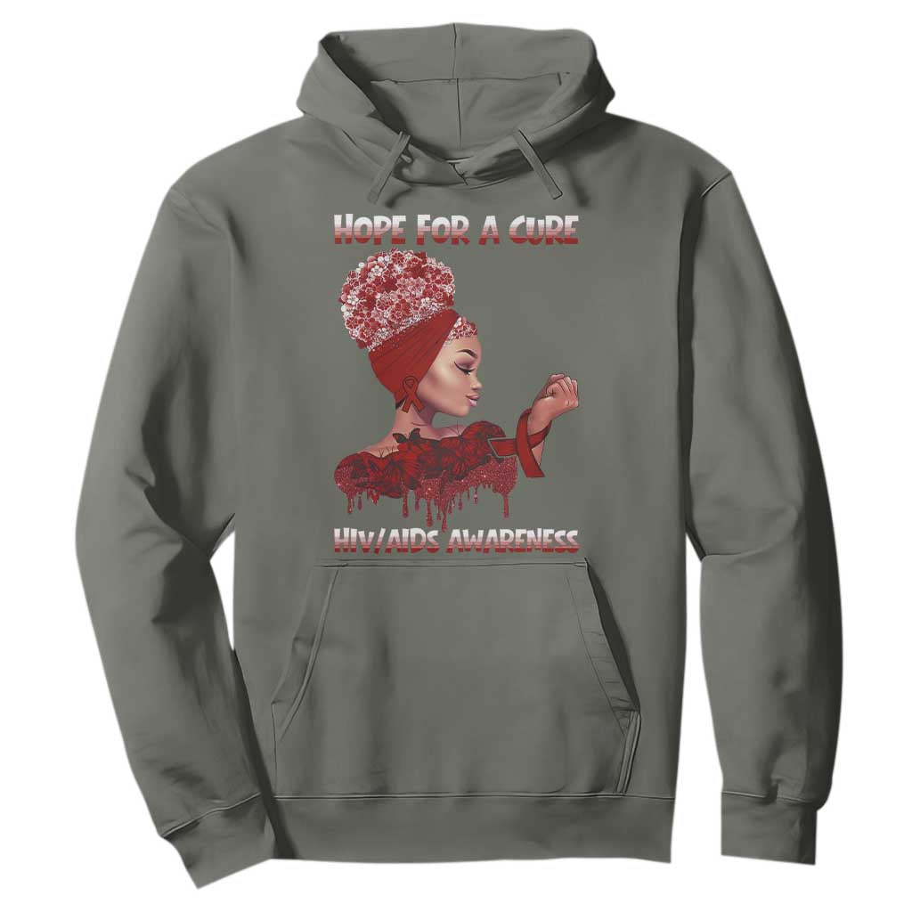 Hope For A Cure HIV Support Squad Gift Hoodie
