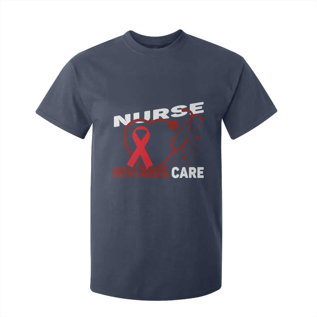 Healthcare Hero HIV AIDS Care Nurse Gift T Shirt For Kid
