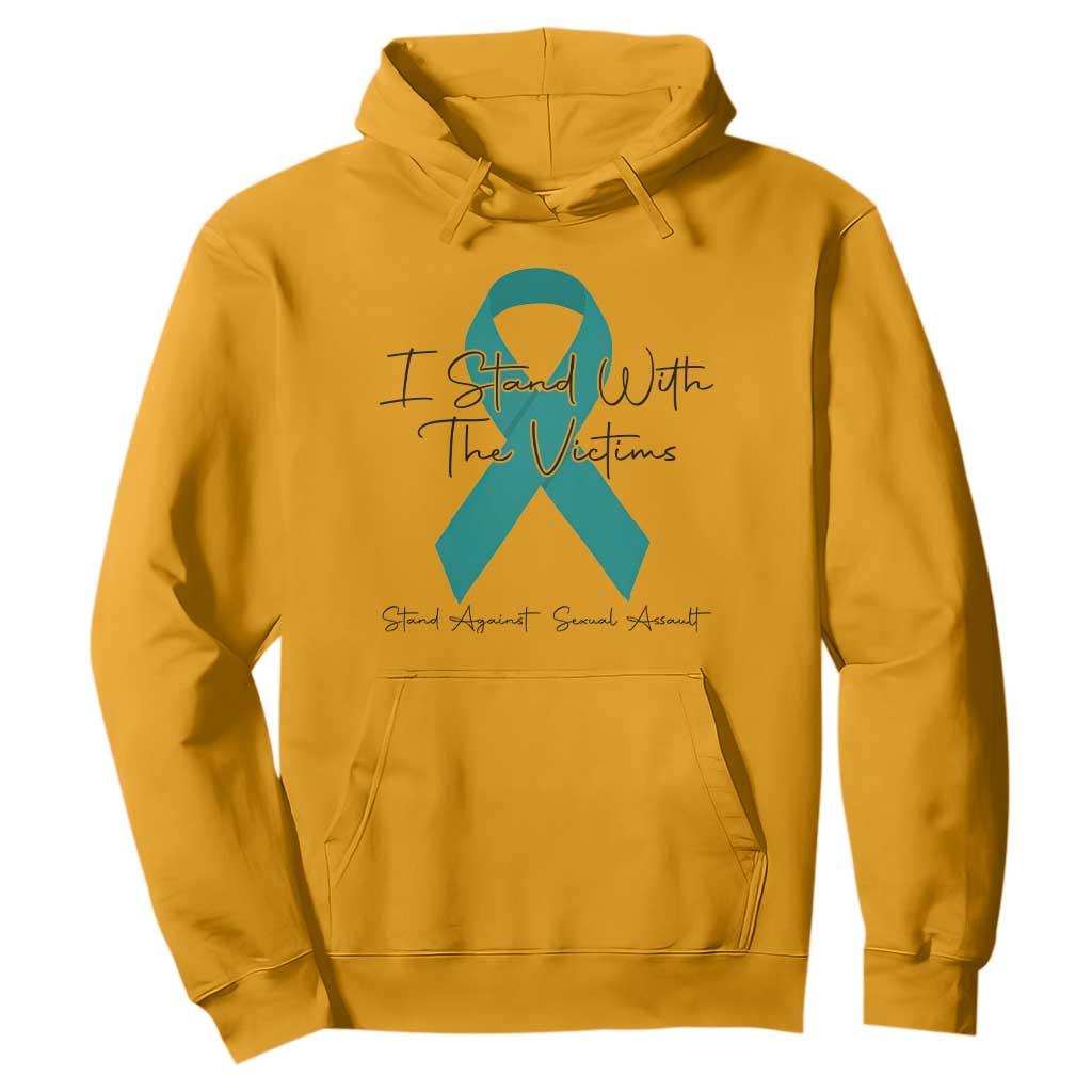 Sexual Assault Prevention Support Hoodie I Stand With The Victims