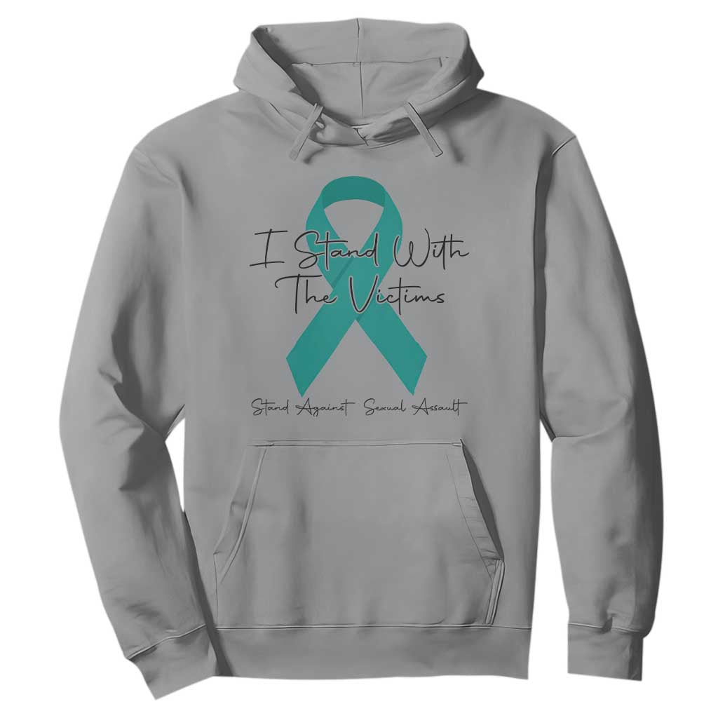 Sexual Assault Prevention Support Hoodie I Stand With The Victims
