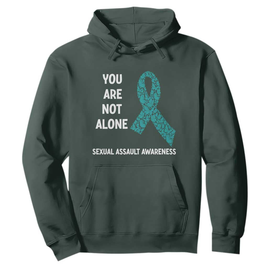 Sexual Assault Prevention Support Hoodie You Are Not Alone