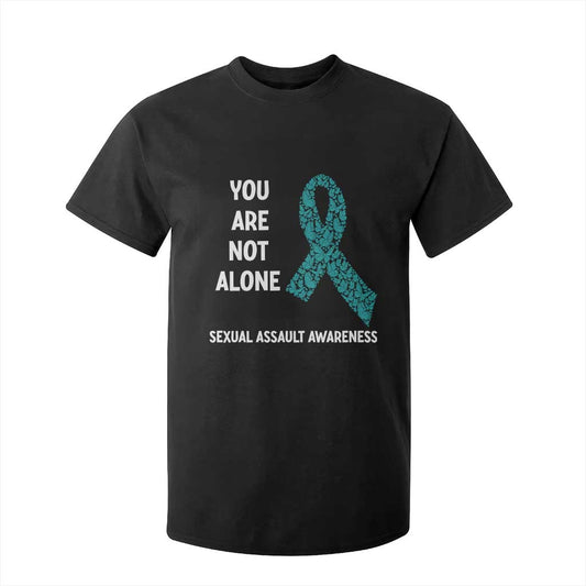Sexual Assault Prevention Support T Shirt For Kid You Are Not Alone
