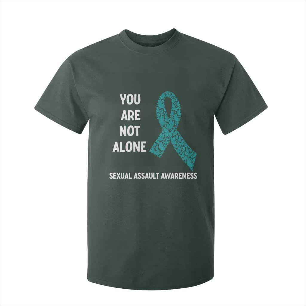 Sexual Assault Prevention Support T Shirt For Kid You Are Not Alone