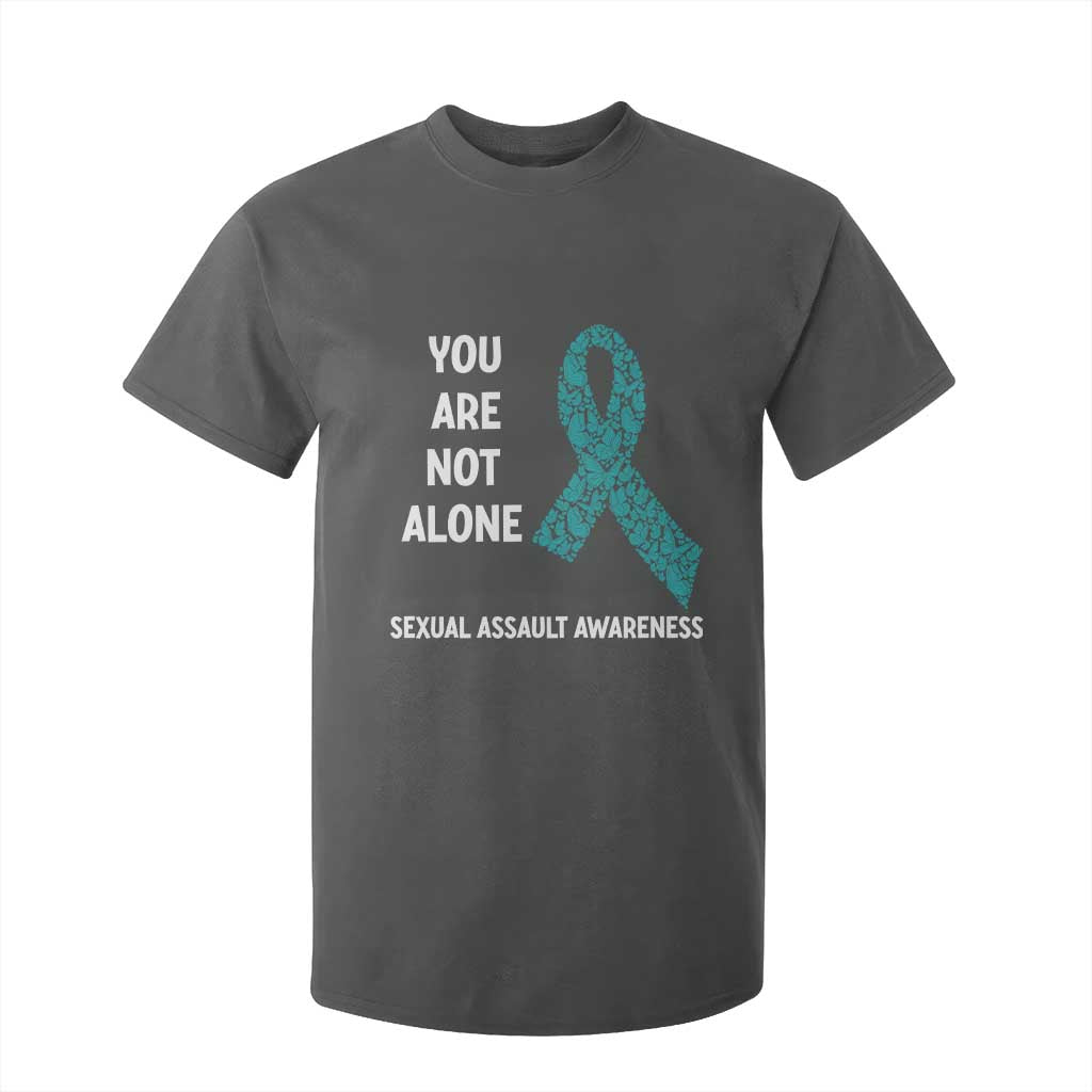 Sexual Assault Prevention Support T Shirt For Kid You Are Not Alone