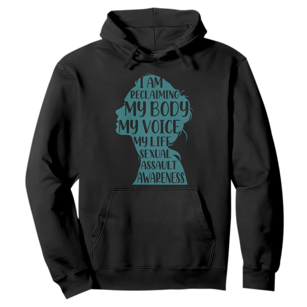 Sexual Assault Prevention Support Hoodie Women Support Survivors