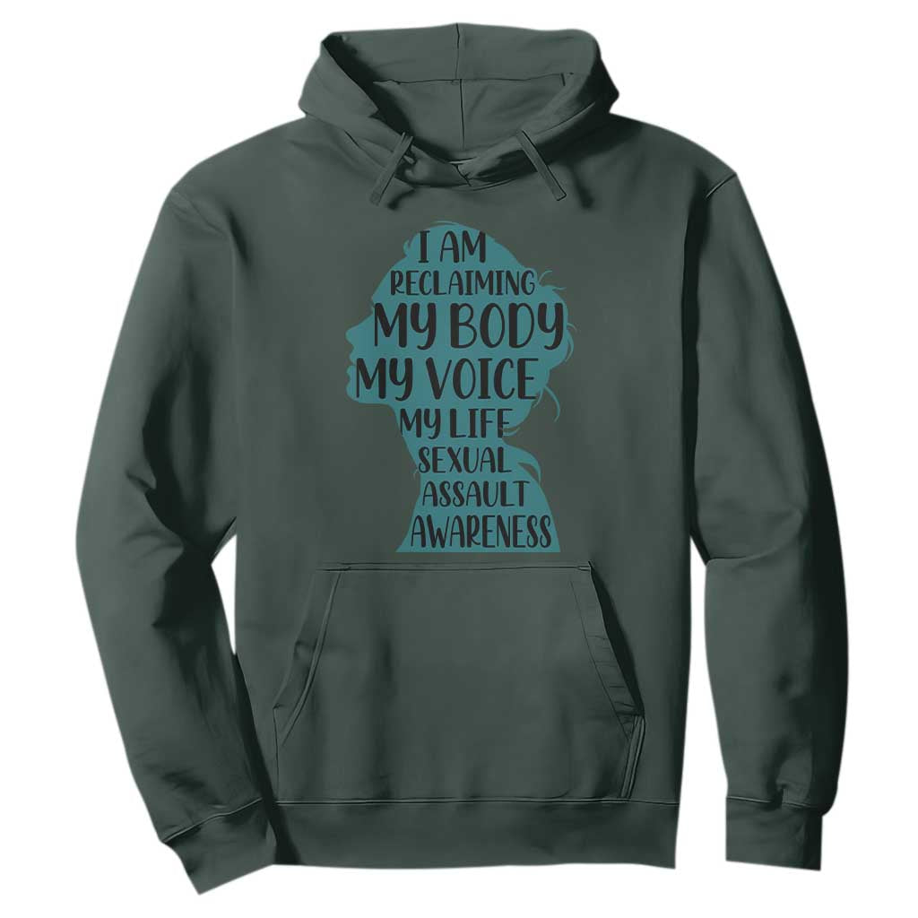 Sexual Assault Prevention Support Hoodie Women Support Survivors