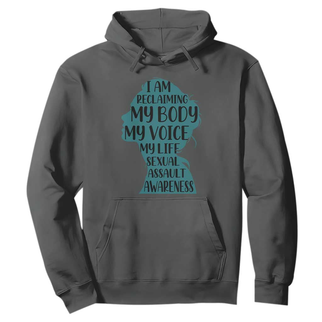 Sexual Assault Prevention Support Hoodie Women Support Survivors