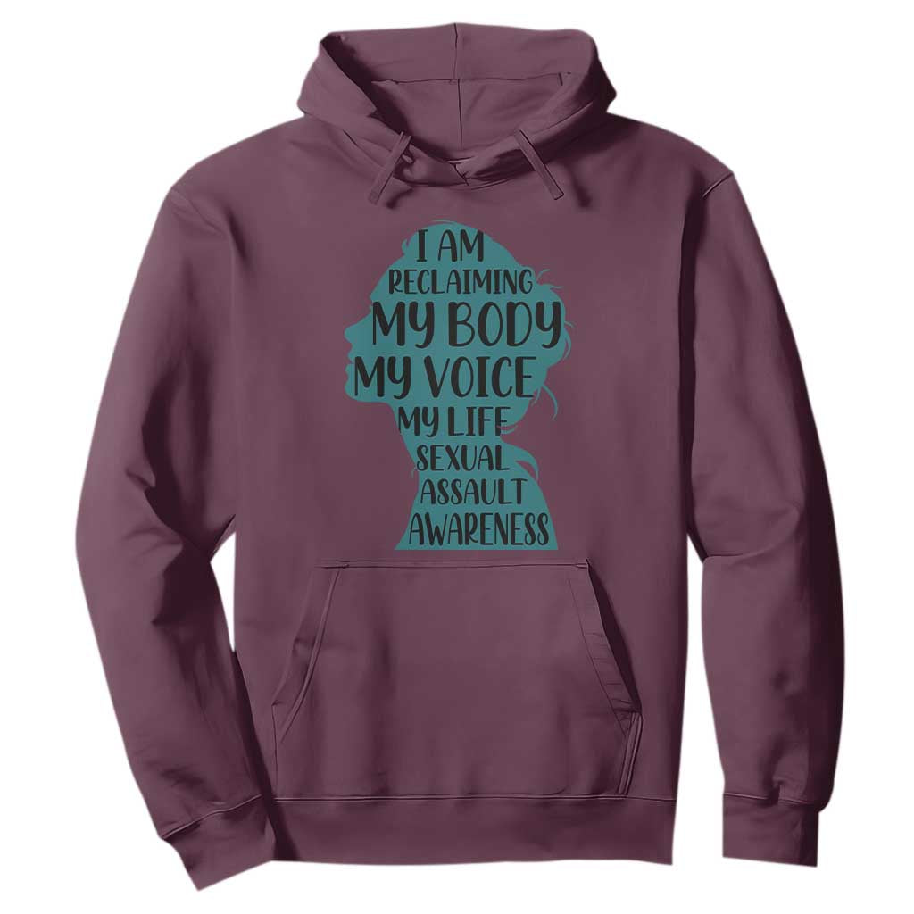 Sexual Assault Prevention Support Hoodie Women Support Survivors